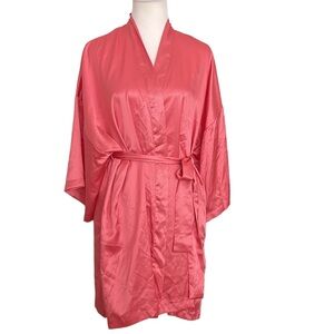 NWT Vintage Victoria’s Secret Angels Satin Lounge Robe